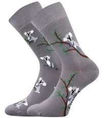 Dámske vzorované ponožky - 1-3 páry Doble mix Lonka mix H