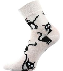 Dámske vzorované ponožky - 3 páry Xantipa 32 Boma mix B