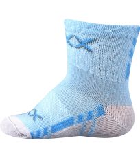 Dojčenské ponožky s jemným lemom - 3 páry Piusinek Voxx mix A - chlapec