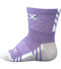 Dojčenské ponožky s jemným lemom - 3 páry Piusinek Voxx mix B - holka
