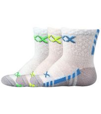 Dojčenské ponožky s jemným lemom - 3 páry Piusinek Voxx mix C - chlapec