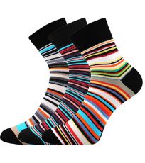 Dámske vzorované ponožky - 3 páry Jana 53 Boma