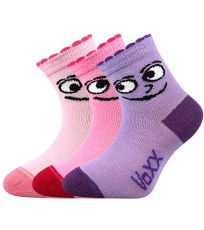 Detské vzorované ponožky - 3 páry Kukik Voxx