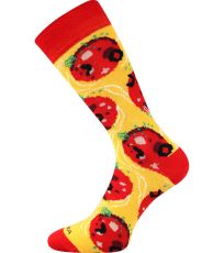 Unisex trendy ponožky Pizza Lonka 