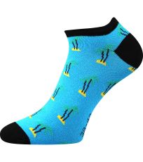 Dámske vzorované ponožky - 3 páry Piki 64 Boma mix B