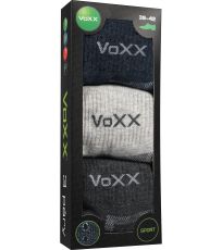 Unisex froté ponožky - 3 páry Caddy B Voxx mix A
