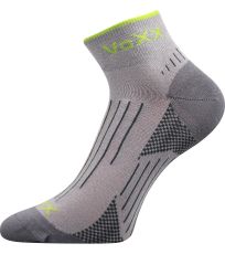 Unisex športové ponožky - 3 páry Azul Voxx svetlo šedá