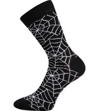 Unisex trendy ponožky Doble Sólo Lonka vzor 15 - pavúk
