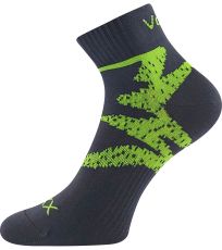 Unisex športové ponožky - 3 páry Franz 05 VoXX® tmavo šedá