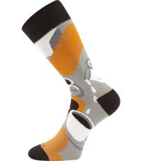 Unisex trendy ponožky Coffee socks Lonka vzor 4