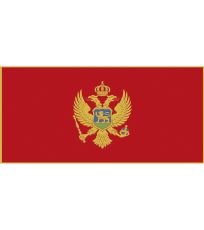 Vlajka Čierna Hora FLAGME Printwear 