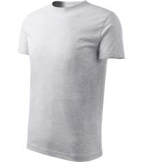 Detské tričko Classic New Malfini svetlo šedý melír