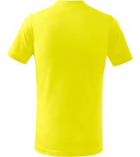 Detské tričko Basic Malfini citrónová