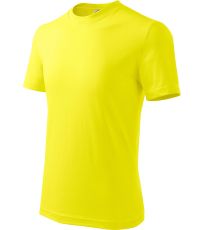 Detské tričko Basic Malfini citrónová
