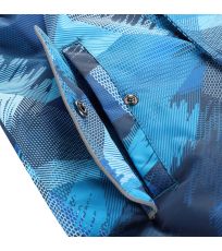 Detská zimná kombinéza s PTX membránou KIREMO ALPINE PRO neon atomic blue