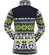 Detská fleecová mikina EFLINO ALPINE PRO lime green
